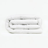 Plapuma TRAMAS+ 200 Gr/M² pentru paturi din fibre goale siliconizate - 150X220 Cm - Certificată Oeko Tex - Albă, moale, caldă, minimalistă - Pat 90 Cm Plapumi si pilote Naty Shop 150X220 Cm