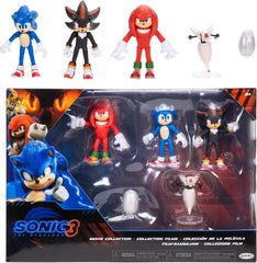 Sonic 3 Movie 6 cm Actionfiguren Multipack Actionfiguren Naty Shop Standardtitel