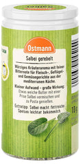 Ostmann Gewürze - Sage gerebelt | Würziges Kräuteraroma für Fleisch- und Gemüsegerichte | 10 g in der Dosis