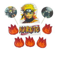 Naruto Essbare Tortendekorationen kaufen – 9er Set