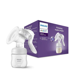Philips Avent Handmilchpumpe – Einfaches Abpumpen, Mit Natural-Motion Technologie, Bpa-Frei (Modell SCF430/01) Transparentes Zubehör Essen und Stillen Bebe Naty Shop Neues Handbuch