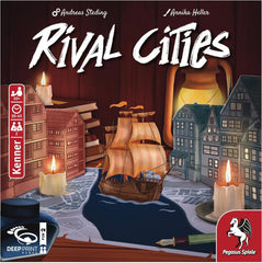 Pegasus Spiele Rival Cities (Deep Print Games), Braun