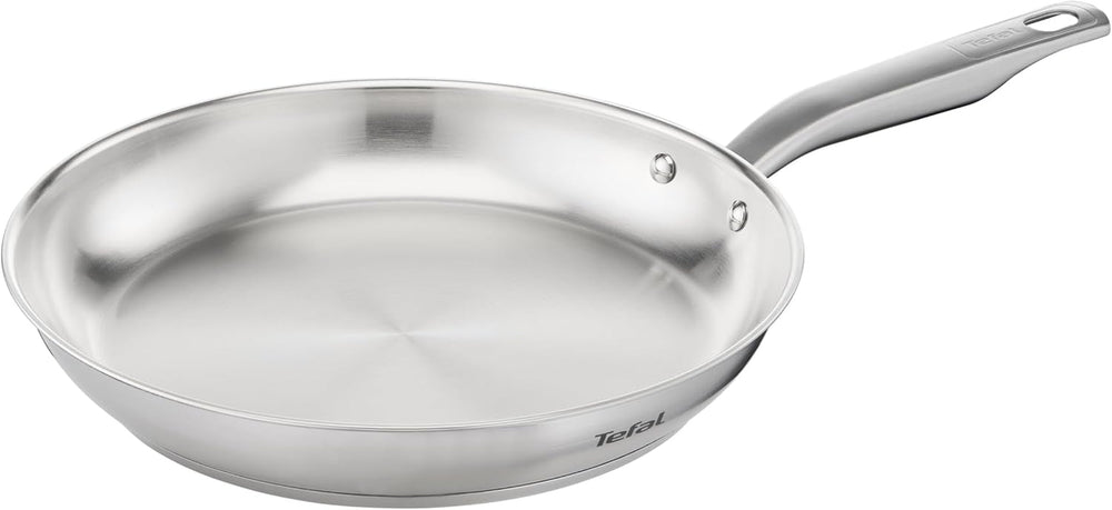 TEFAL VIRTUOSO Bratpfanne 28 cm, Bratpfanne aus Edelstahl, Induktion Töpfe und Pfannen Naty Shop 28 cm Ohne Beschichtung