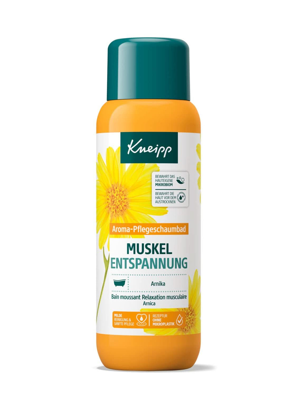 Kneipp Aroma, Badezusatz mit Arnika-Extrakt und natürlichen ätherischen Ölen aus Cabreuva-, Rosmarin- und Pinus-Arten, 400 ml Naty Shop Rosmarin
