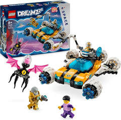 LEGO Dreamzzz 2-in-1-Spielzeugauto oder Space-Shuttle-Set „Mr. Oz‘ Weltraum-Buggy“ enthält Mr. Oz, Albert und Jayden als Minifiguren, Weltraumgeschenk für Kinder ab 8 Jahren, 71475 Bausets Besuchen Sie den LEGO-Store Single