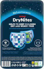 Huggies Drynites Super saugfähige Nachtwindeln, für Jungen 8–13 Jahre (30–48 kg), 9 Stück. Mutter und Kind Naty Shop