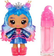 Yummiland Lip Gloss Doll - Roxie Crystal Candy - Inklusive DIY Lipgloss-Set, Geeignet für Kinder ab 4 Jahren, Rosa, Series 2