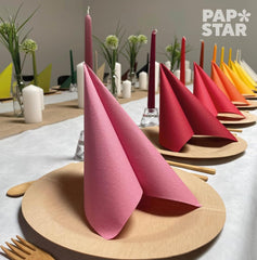 Papstar 11608 50 de șervețele "Royal Collection" 1/4 fold 40 X 40 cm, Bordeaux