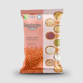 Seba Garden Rote Linsen 1 kg – Premium ganze Linsen aus Kanada – Massor Dal, gentechnikfrei, proteinreich, reich an Ballaststoffen – ganz natürlich, vegan, glutenfrei, ideal für Suppen und Currys