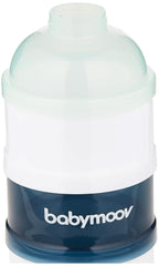 Babymoov Milchpulver-Portionierer, Arctic Blue, 4 Fächer Zubehör Essen und Stillen Bebe Naty Shop