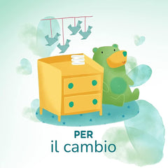 Pampers Acqua Pura Baby-Feuchttücher, 468 Stück (3er-Pack) – 99 % Wasser, 100 % Baumwolle, 0 % Kunststoff, Alkohol und Parabene – ideale Reinigungstücher für empfindliche Haut, feucht, ohne zusätzliche Inhaltsstoffe