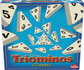 Goliat - Triominos Classic - Joc de societate popular pentru tineri și adulți de la 6 ani - Distracție în familie și joc de petrecere pentru 2-4 jucători - Cu tactici și strategii pentru copii și adulți