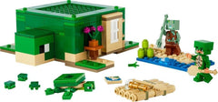 LEGO Minecraft The Turtle Beach House Spielzeughaus mit Zubehör für Mädchen und Jungen ab 8 Jahren, Set mit Tieren und Charakteren aus dem Videospiel, Geschenk für Gamer 21254 Bausets Besuchen Sie den LEGO-Store
