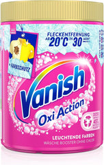 Vanish Oxi Action Powder Pink – 1,125 kg – chlorfreies Fleckenentfernungs- und Wäscheverbesserungspulver – für farbige Wäsche. Waschmittel Naty Shop
