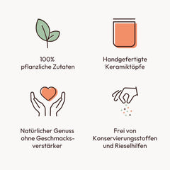 Potluck | Feta-Gewürz | Gewürzmischung im Keramiktopf | 50g | Mit natürlichen Inhaltsstoffen