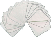 Avo + Cado – Packung mit 15 wiederverwendbaren Babywaschlappen als Ersatz für Feuchttücher (Farbe: Grau) Mutter und Kind Naty Shop