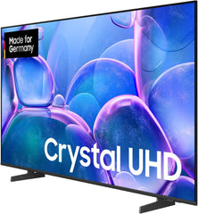 Televizor LED Samsung Crystal UHD 4K U7099F de 43 de inci (108 cm), procesor Crystal 4K, design MetalStream, SmartThings, securitate Knox, hub de jocuri, upscaling AI, conținut gratuit, televizor inteligent AI