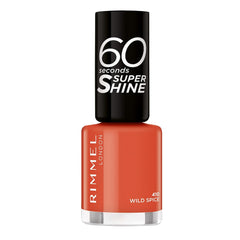 Rimmel 60 Seconds Super Shine Nagellack, 410 Wild Spice, 8 ml