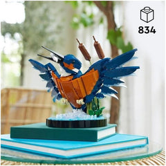 LEGO Icons Eisvogel-Modellbauset für Erwachsene, Vogelfigur für Wohnzimmer oder Büro, Heim- und Bürodekoration, Geschenk für Vogelliebhaber und Ornithologen, Frauen und Männer 10331 Bausets Besuchen Sie den LEGO-Store