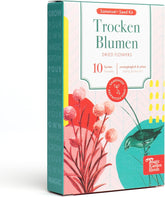 Trockenblumen – 10 Sorten frei bestäubter Blumen – ewig und schön – Samenset für Anfänger, als kleines Geschenk oder für den persönlichen Gebrauch