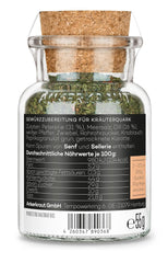 Ankerkraut Kräuterquark Dip, Gewürzmischung für Quark, Ohne Geschmacksverstärker, Premium Qualität, Alternative Joghurt und Soja-Quark, Aufstrich selber machen, 55 g im Korkglas