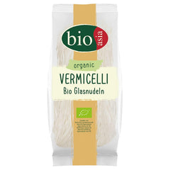 Bioasia Bio-Glasnudeln – Lange Glasnudeln aus Bio-Erbsenstärke – natürlich vegan und glutenfrei – 1 x 100 g