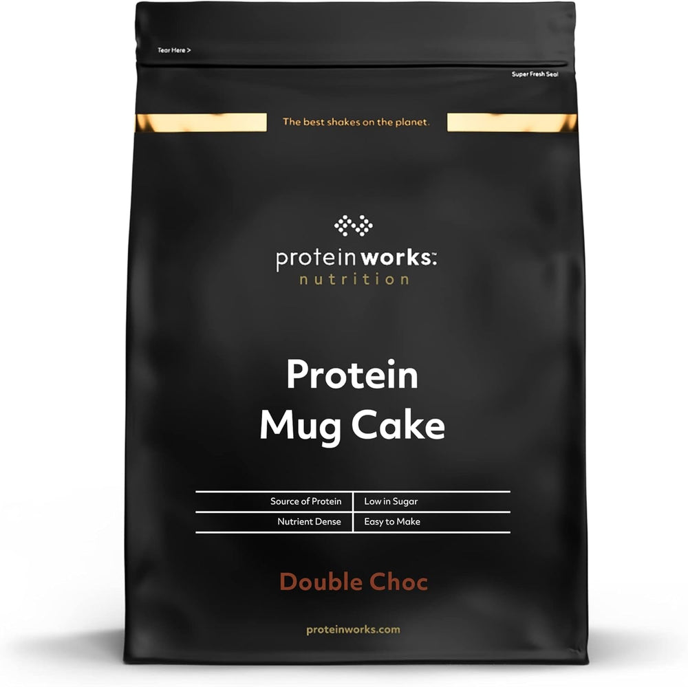 Protein Works Protein Tassenkuchen | Schokoladencreme | Dieser Köstliche Nachtisch Ist Sehr Protein- Und Ballaststoffreich| 500G Mischung zum Backen und Kochen Naty Shop Schokocreme 500 G (1Er Pack)