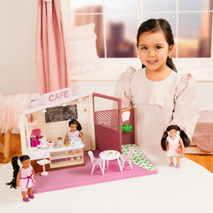 Lori - Mode-Freunde: Nina, Amaya, Chen & Flora - 4 Mini-Puppen - 15 cm Modepuppen - Kleider & Schuhe - Spielzeug für Kinder - 3 Jahre +