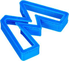 Formă de tăiat fondant Patrula Cățelușilor, plastic, albastru, 8x7x1.5 cm