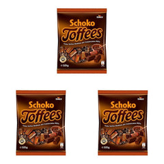 Schokoladenkaramellen - 3 x 325g - Schokoladenkaramell mit Bitterschokoladenglasur (30%)
