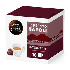 NESCAFÉ DOLCE GUSTO Inspirazione Italiana Espresso Napoli Kaffeekapseln 3er Pack (3 x 16 Kapseln)
