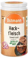 Ostmann Gewürze - Hackfleisch Gewürzsalz | Gewürze für Hackfleisch, Buletten oder Cevapcici | 60 g in Streudose