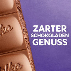 Milka Extra Caramel Salt Almond – Alpenmilchschokolade mit Karamellstückchen, Mandeln und einer Prise Salz – 190g