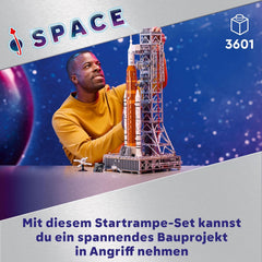 LEGO Icons NASA Artemis Startrampe, Geschenk, Dekoration für Wohnzimmer oder Büro, Bauset für Erwachsene, mit Orion-Raumkapsel und Startrampe, Sammlerstück 10341