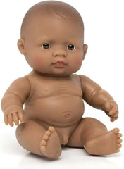Miniland Babypuppe südamerikanischer Junge 21cm-31147, Merhfarbig