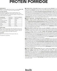 Komplette Protein-Haferflocken, lose, proteinreiche Haferflocken, Molke, ballaststoffreich, Proteinbrei, geschmacksneutral, 1 kg