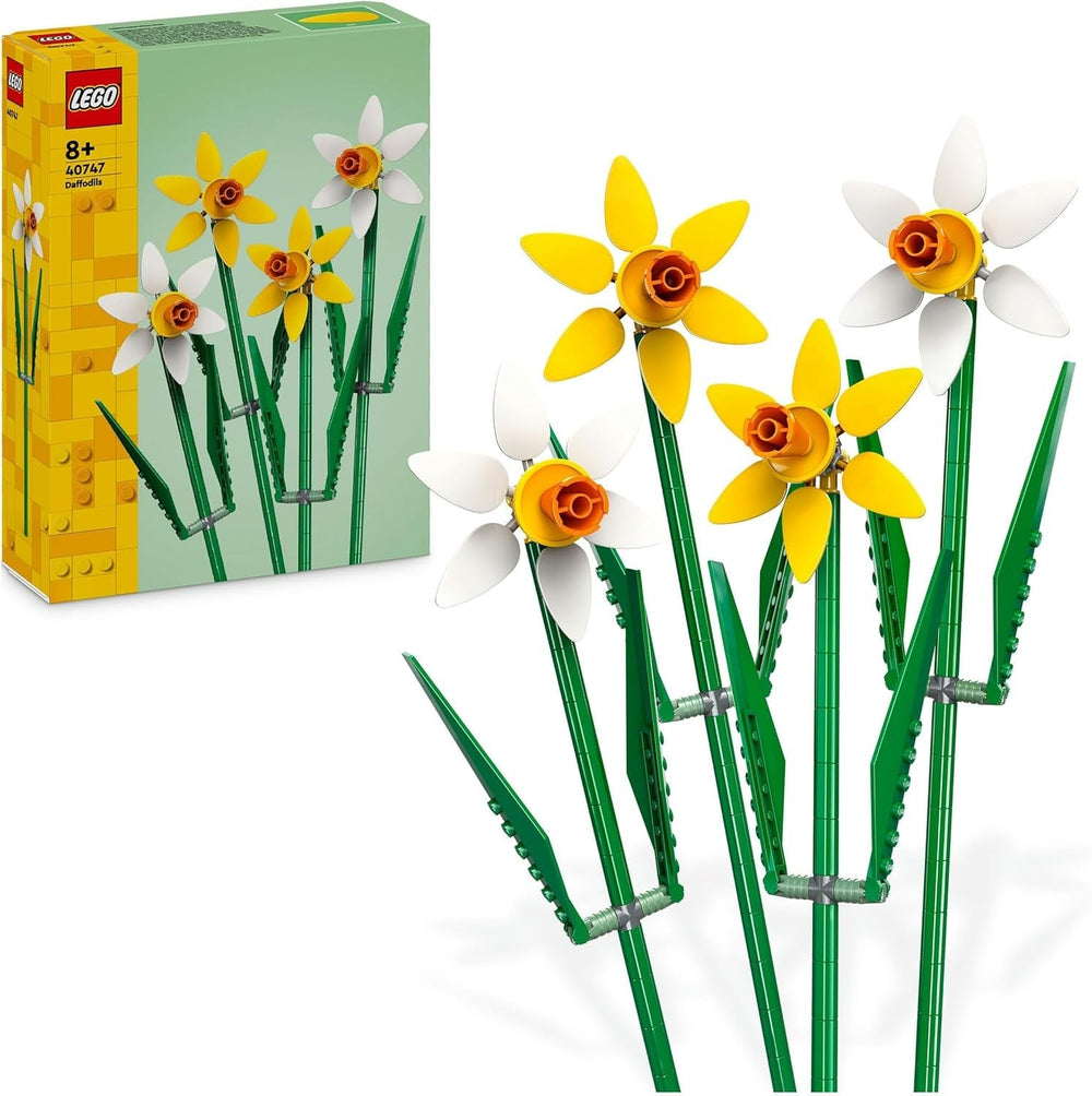 Narzissen LEGO Botanicals – Ostergeschenke für Mädchen und Jungen – Künstliche Blumen für Kinder – Blumenstrauß als Zimmer- oder Bürodekoration – Geschenk für Frauen – 40747 Bausets Besuche den LEGO-Store Single