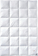 Billerbeck Daunendecke – E04 Gold Edition – Bettdecke für alle Jahreszeiten – 135 x 200 cm. Echte Daunendecke – mittlere Wärmestufe. Naty Shop Bettdecken und Steppdecken Medium (M) 135 x 200 cm