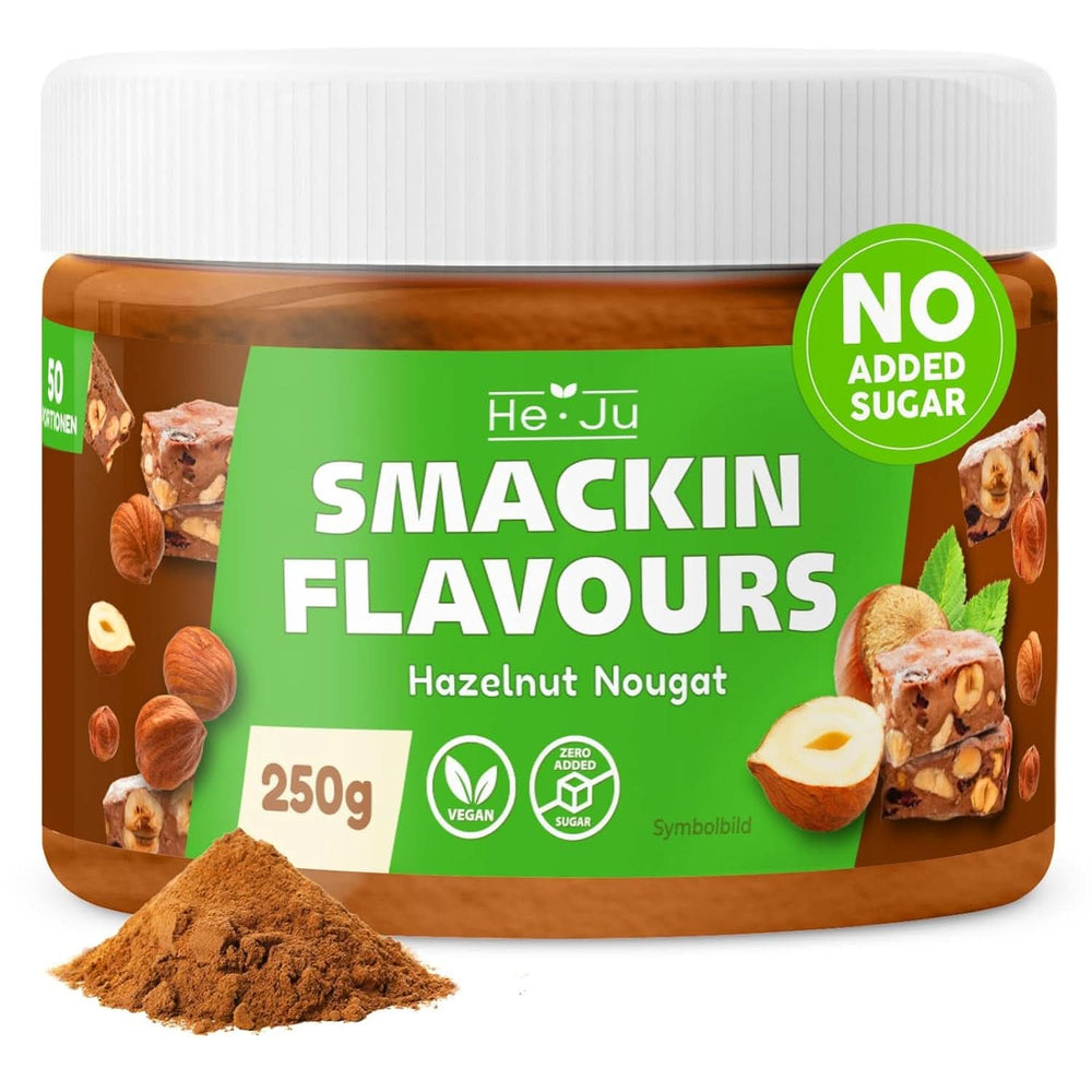 He-Ju Pulver mit Haselnuss-Lebkuchengeschmack, 250 Gramm Naty Shop Flavours 250G