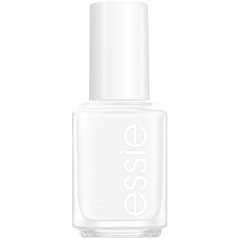 Essie Nagellack – Nr. 990 Stay Fluid, hochwertiger, langlebiger, intensiv gefärbter professioneller weißer Nagellack, 13,5 ml