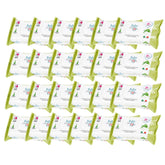 Aloe-Baby-Feuchttücher für empfindliche Haut, alkoholfrei, hautfreundlich, pH-Wert 5,5, leicht parfümiert, 1728 Stück (24 Packungen)