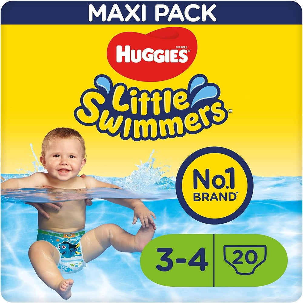 Huggies Einweg-Badebekleidung, Größe 3–4, 20 Stück, Mutter und Baby, Naty Shop
