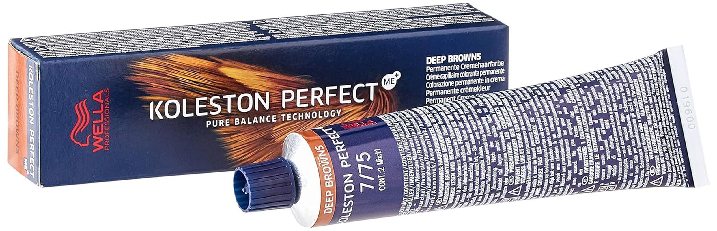 Wella Koleston Perfect Hair Colour Pure Naturals, 60 ml Vopsea pentru par Naty Shop 60 Ml (1 pachet) Maro închis 7/75