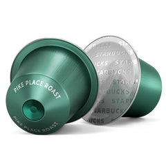 STARBUCKS Pike Place Roast by Nespresso, Mittlere Röstung, Kaffeekapseln 10 x 10 (100 Kapseln)