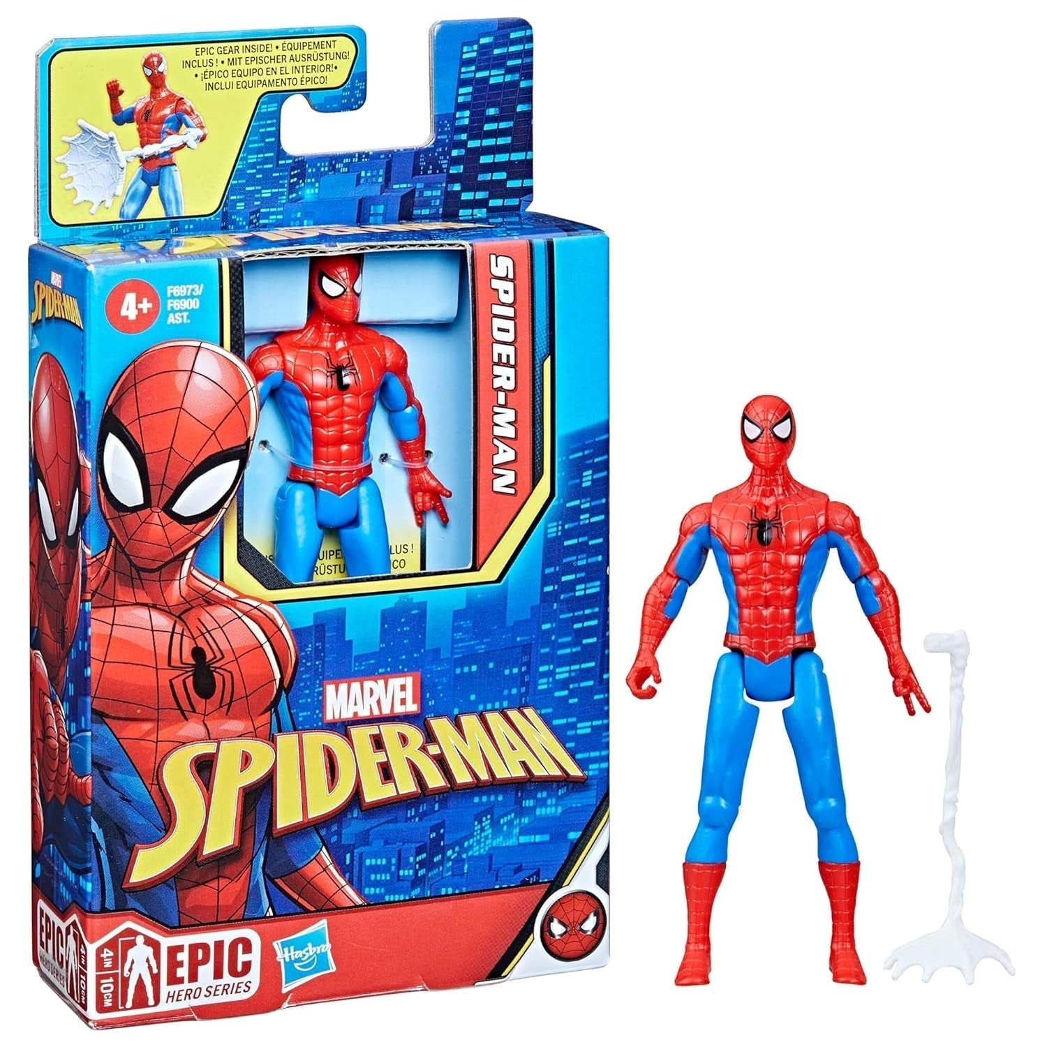 Spider-Man Marvel Epic Hero Series Classic 10cm Tall Action Figure Action figures Naty Shop