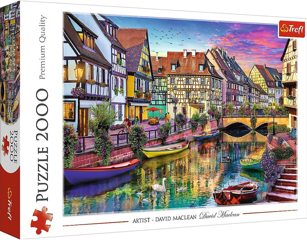 Trefl 27118 Puzzle, Colmar, Frankreich, 2000 Teile, Für Kinder ab 12 Jahren Puzzle Naty Shop Standardtitel