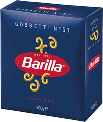 Pasta Barilla Classic Gobbetti Nr. 51 aus Hartweizen, immer al dente (1 x 500 g)