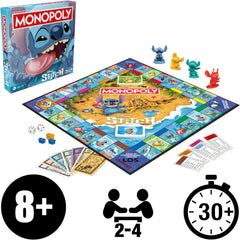 Monopoly Disney Stitch Edition Brettspiel – deutsche Version
