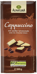 Bio-Schokolade gefüllt mit Cappuccino, 100g