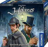KOSMOS 692766 Holmes - Sherlock vs. Moriarty, Zwei-Personen-Spiel, Sherlock Holmes-Spiel, Brettspiel für genau 2 Spieler ab 10 Jahren, Strategiespiel